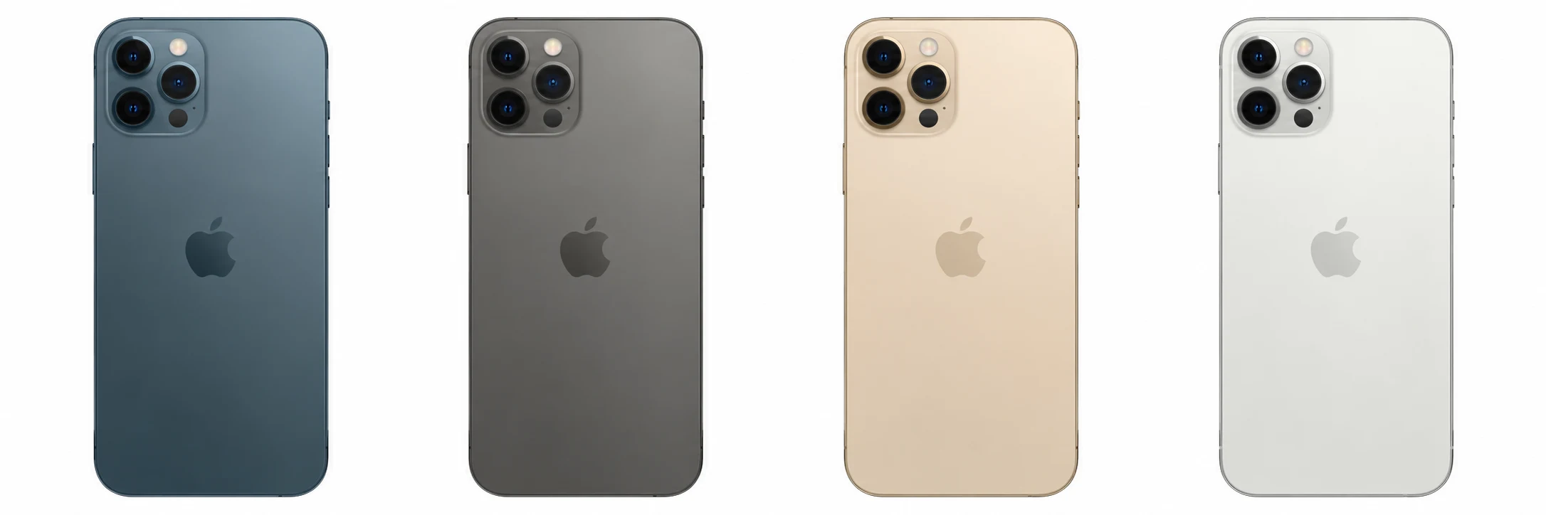 iPhone 12 Pro Max na cor Azul-pacífico