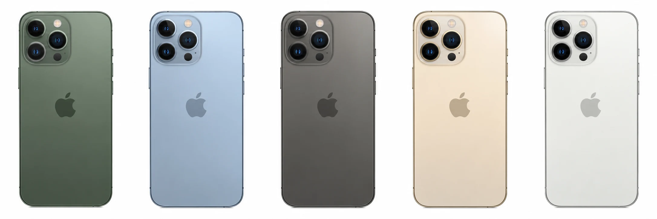 iPhone 13 Pro Max na cor Verde-alpino