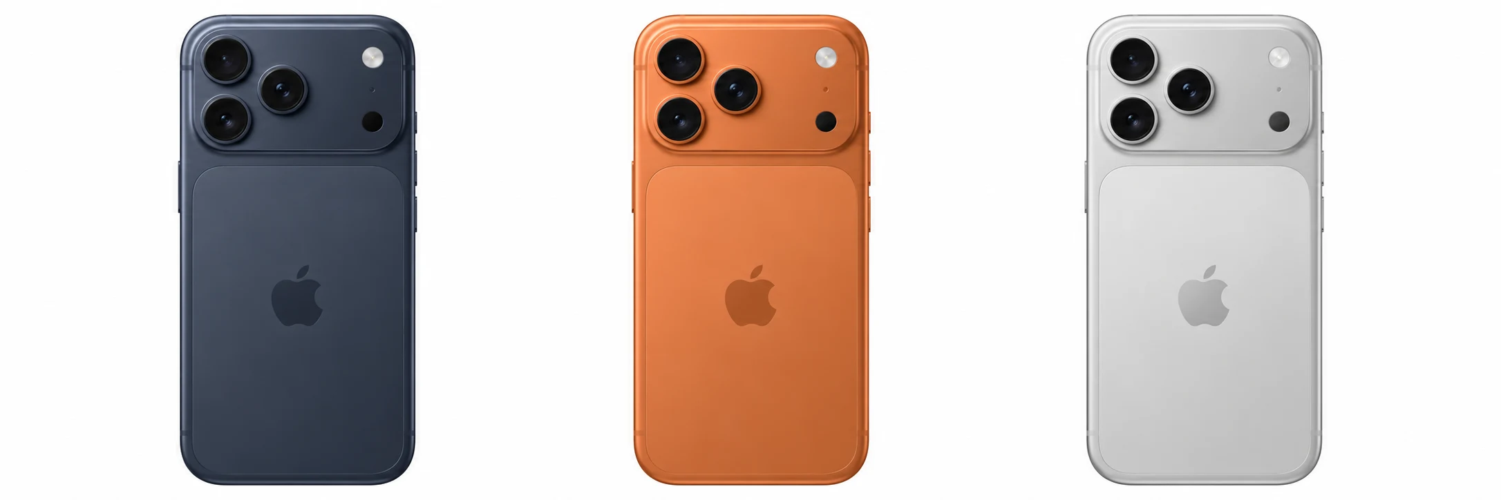 iPhone 17 Pro Max na cor Azul-intenso